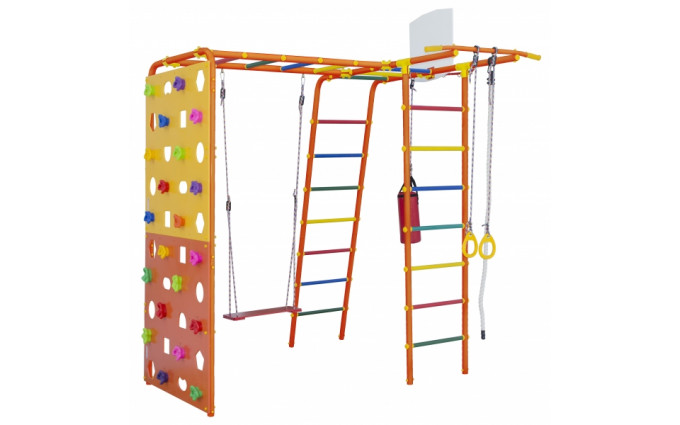 Спортивно-игровой комплекс Формула здоровья Street 2 Smile (оранжевый радуга) Спортивно-игровой комплекс Формула здоровья Street 2 Smile (оранжевый радуга)