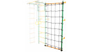 Стойка-сетка Юный Атлет Пристенная (зеленый/желтый)